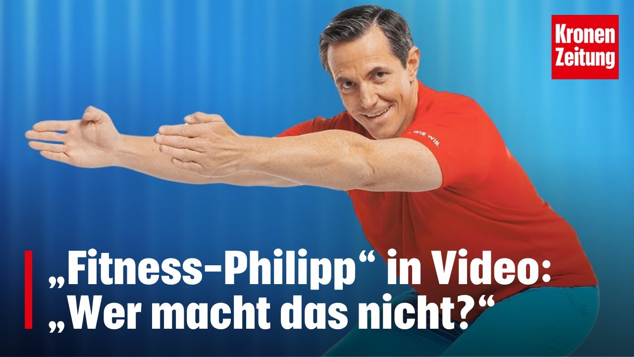&bdquo;Fitness-Philipp&ldquo; in Video: &bdquo;Wer macht das nicht?&ldquo; | krone.tv NEWS
