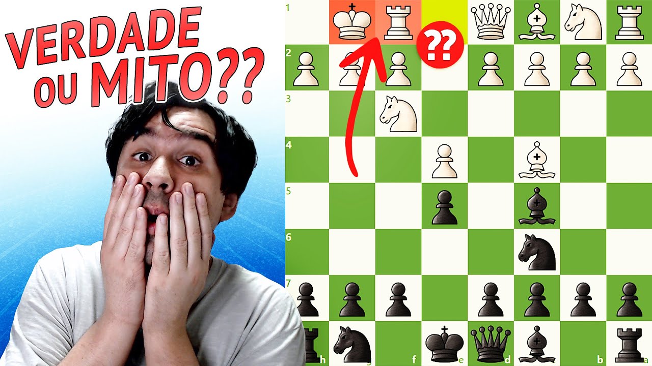 Fazer o Roque é uma GRANDE BOBAGEM?? Aprendendo Xadrez