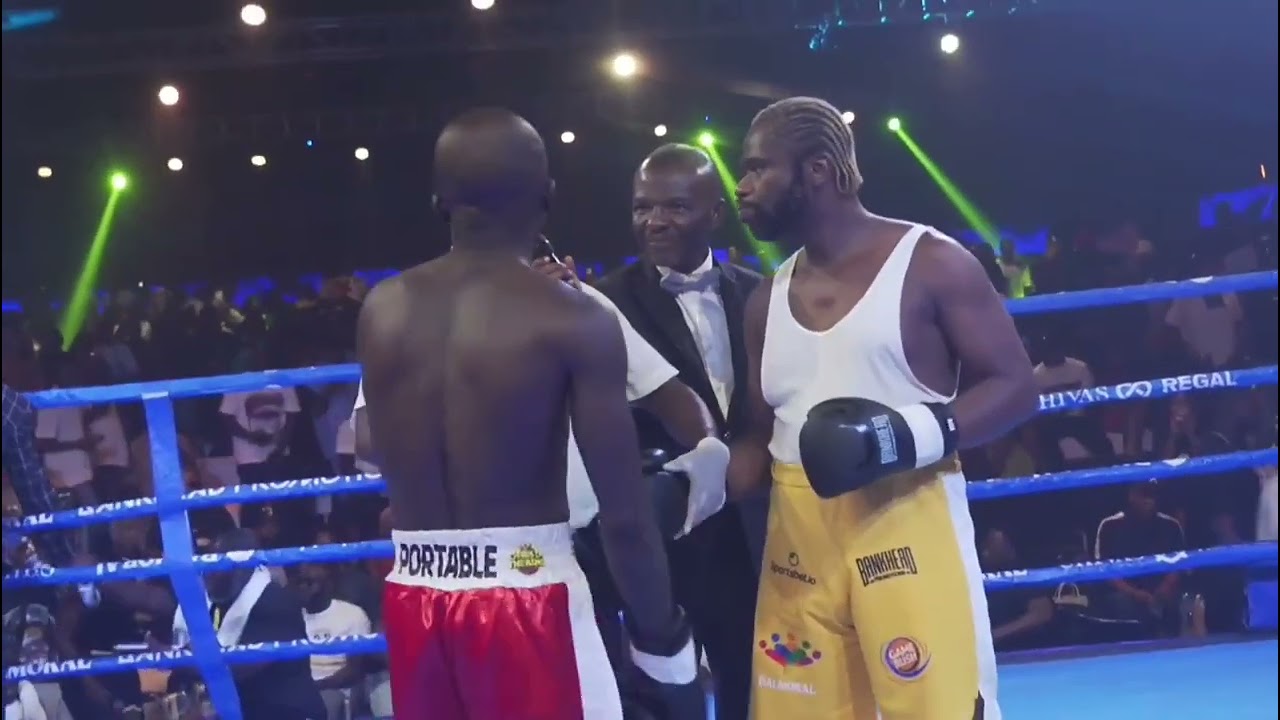 🥊👊 Portable TAKES DOWN Speed Darlington in EPIC Celebrity Boxing Match!