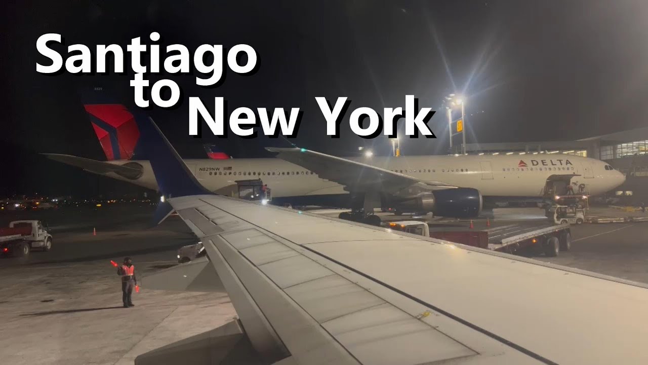 Flight report  Santiago- New York- Delta Airlines B737-900 (BASIC)