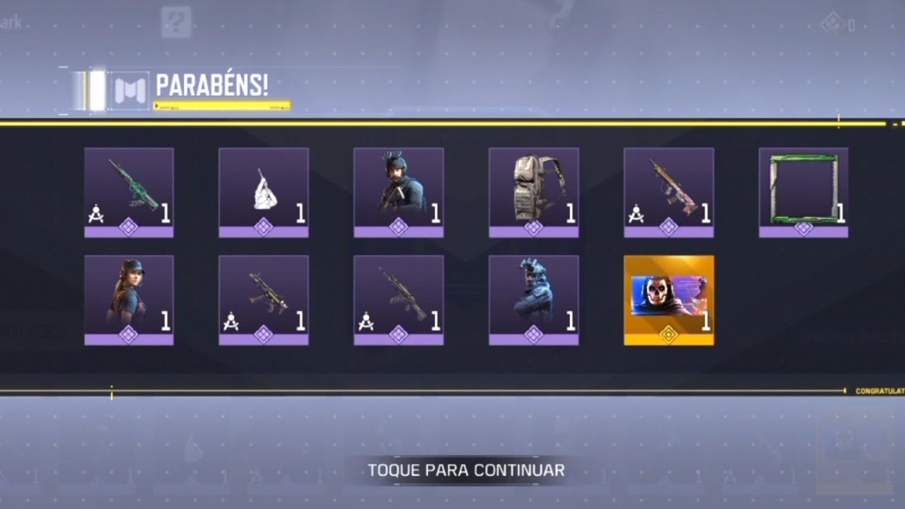 Cofre do passe de batalha antigos, call of duty Mobile. como realmente funciona.
