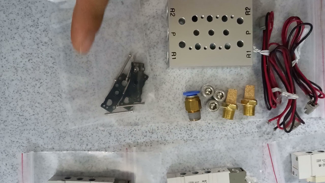 combo bộ 3 van smc japan sy3120 - 24vdc