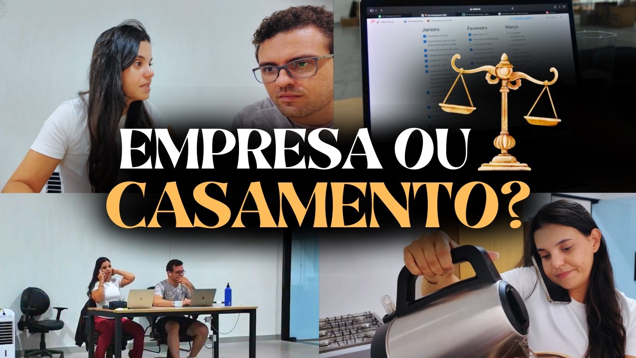 EMPREENDER E CASAMENTO FUNCIONAM? | VLOG #09