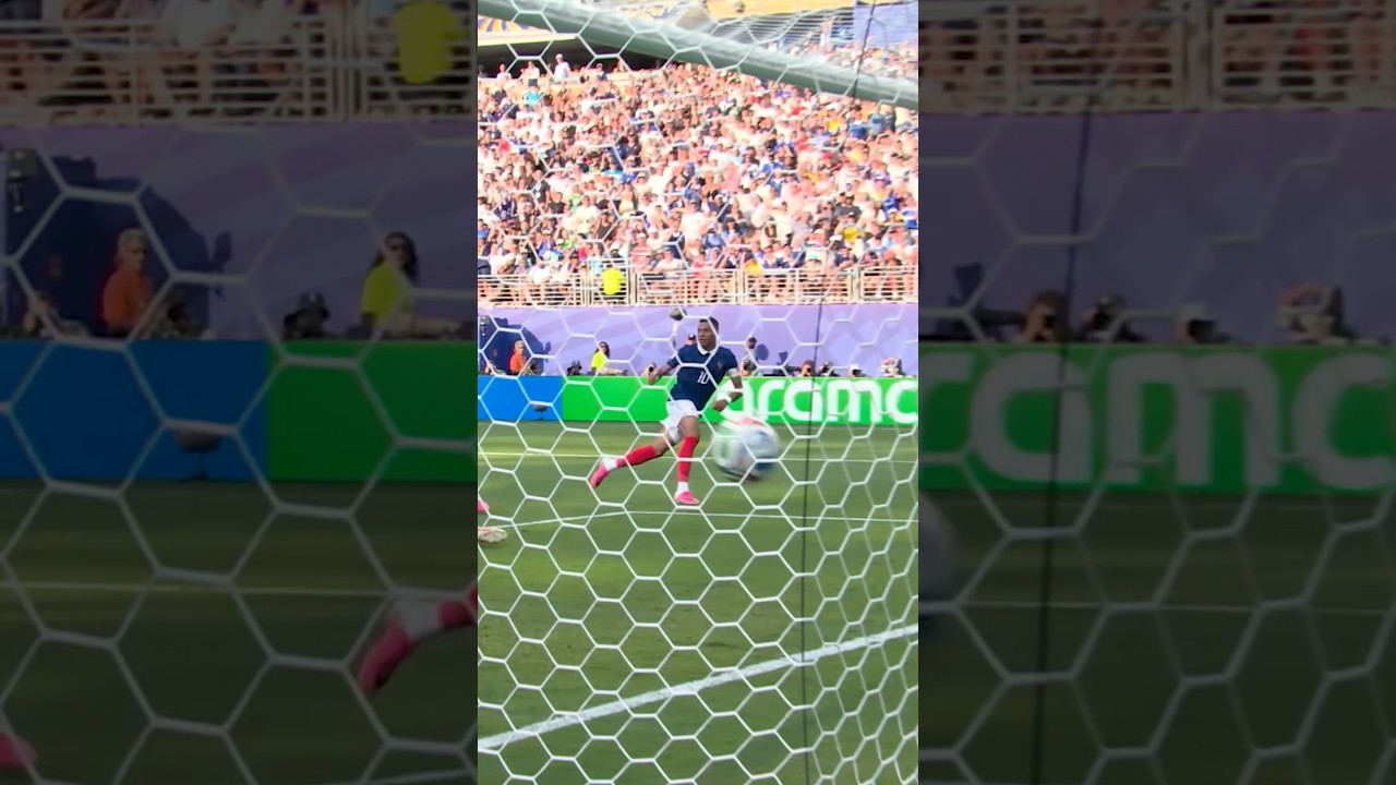 Mbapp&eacute; scores his 18th World Cup goal against Sweden. #FIFAWorldCupOnYT