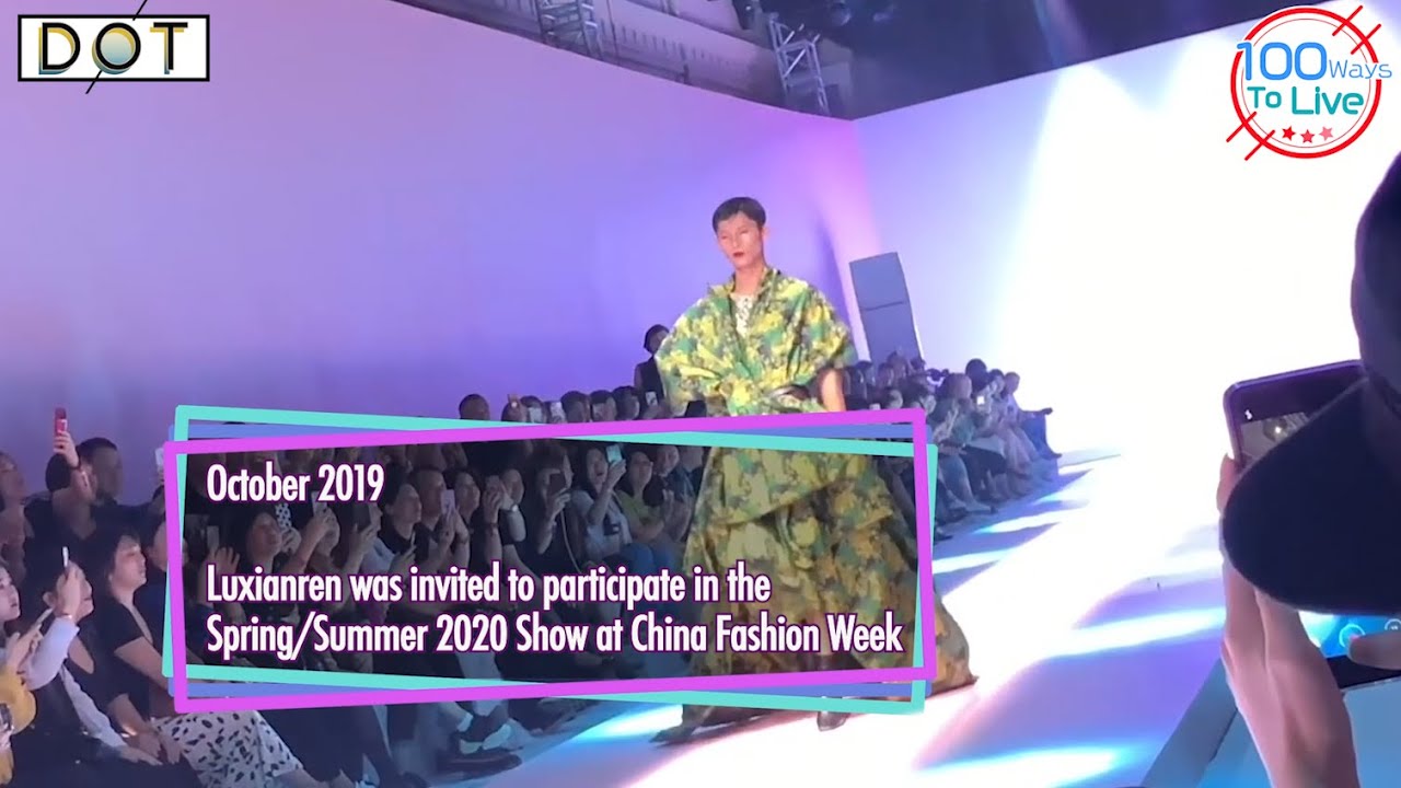 A self-styled 'village supermodel' walks on the international runway