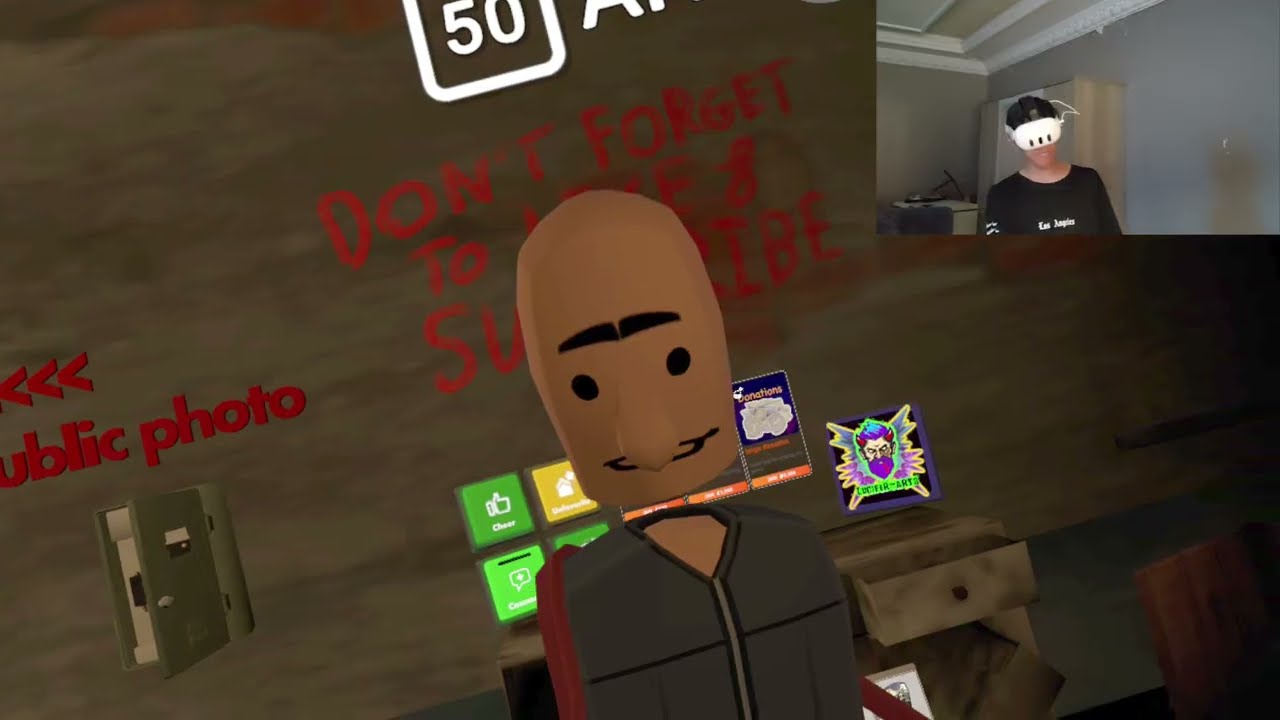 لعبت ماب رعب بال VR في ار😨| ريك روم  Rec room