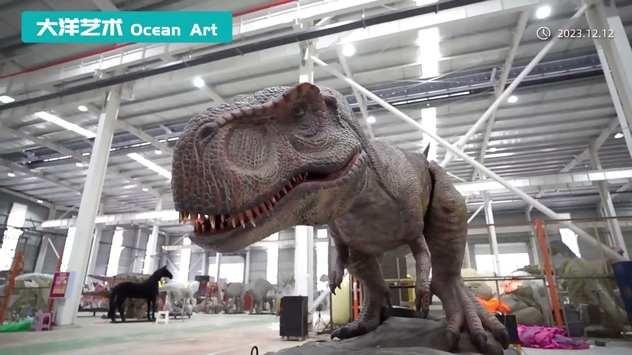 Dinosaur Factory Introduction - Ocean Art