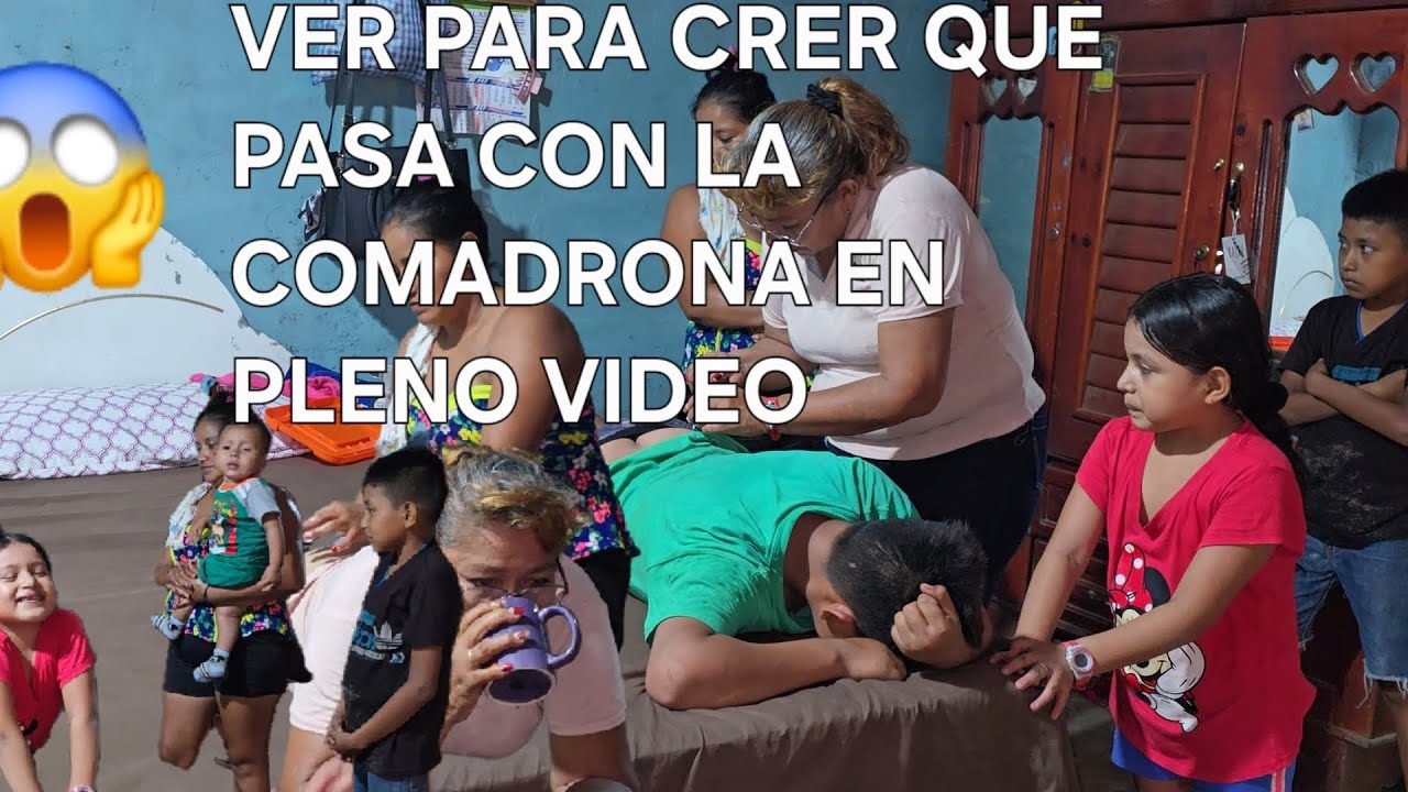 🚨SANTO DIOS A LA COMADRONA LE PASA ESTO EN PLENO VIDEO GLADYS MUY ASUSTADA