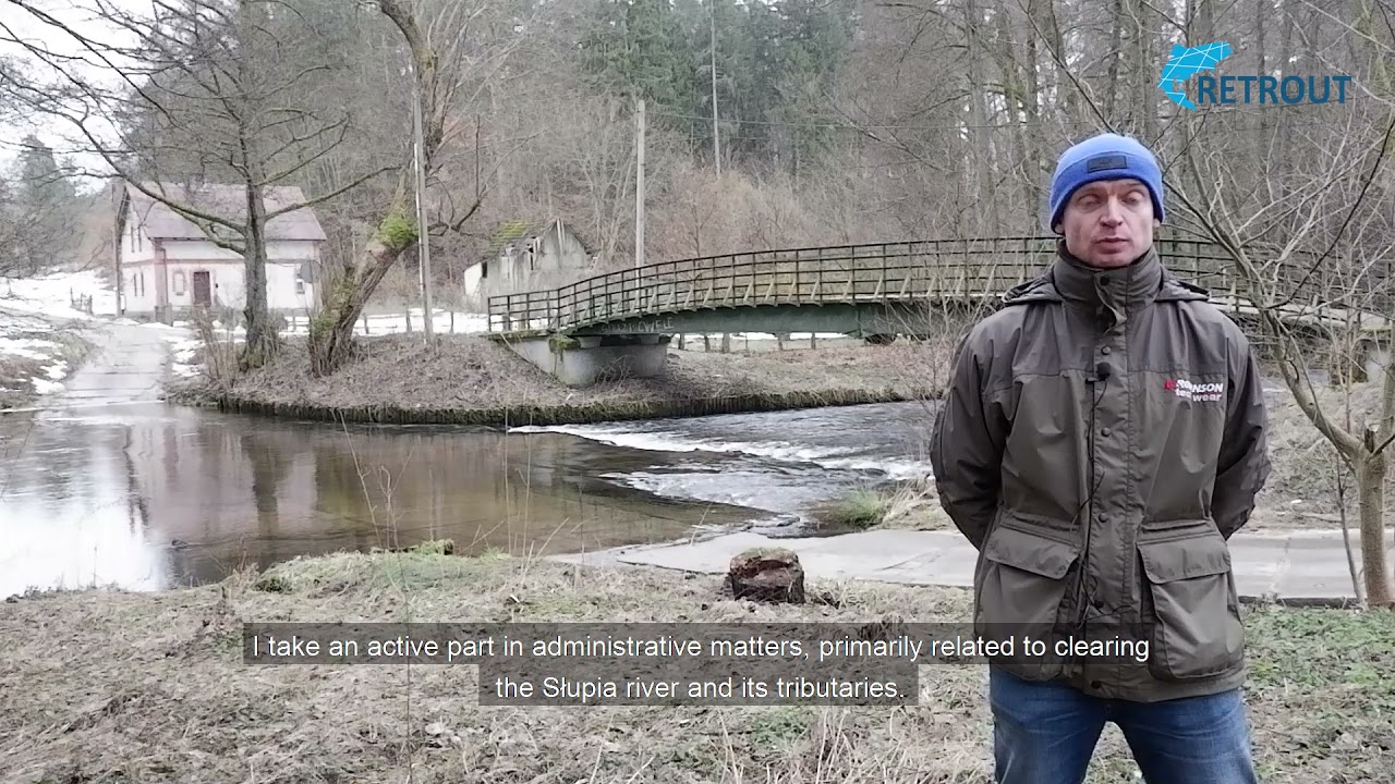 Skarszów Dolny, the Skotawa River (natural spawning ground)