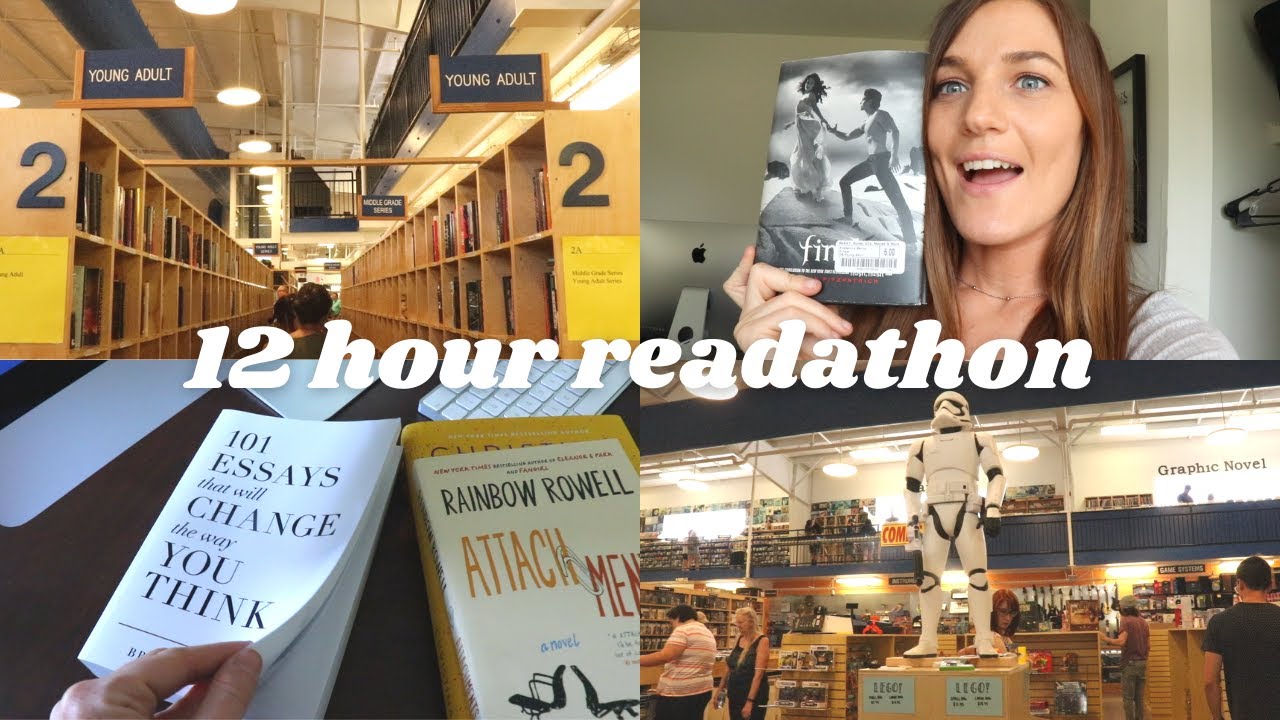 12 HOUR READING VLOG 📖 BOOK BATTLE READATHON