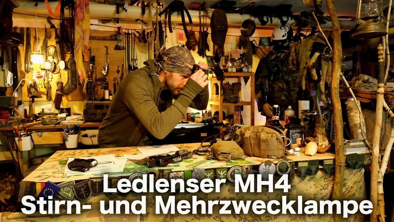 LedLendser MH4 Stirnlampe / Langzeittest