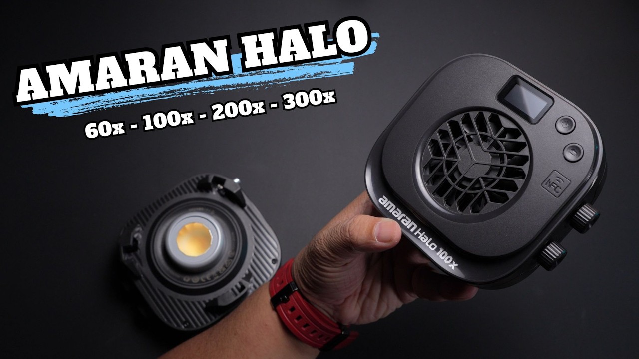 Trên tay Đèn AMARAN HALO 60x 100x 200x 300x Sự khác biệt thực sự
