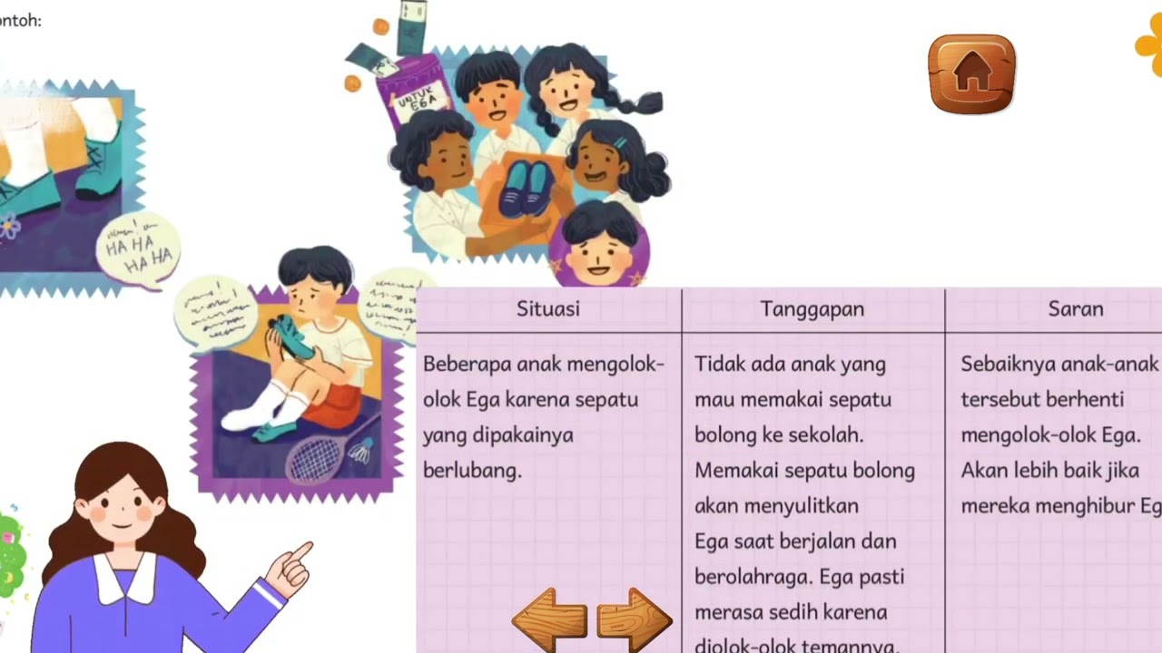 KALIMAT TANGGAPAN DAN SARAN