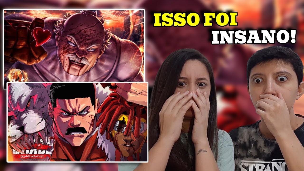 REACT CONQUISTA | INSTÁVEL e THRAGG (INVENCIVEL) - REI INFAME | ANIRAP e OKABE
