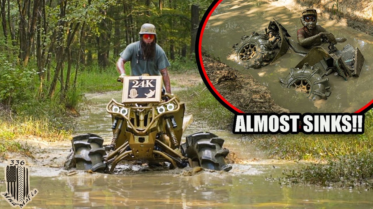 Trail Riding A MASSIVE Bounty Bike!! *LAKE FEST 2025*