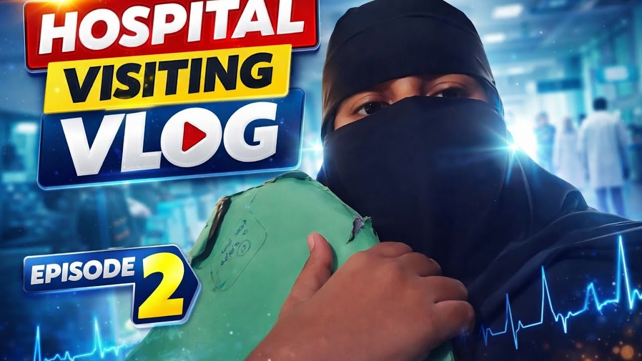 Hospital Visiting Vlog - 2 | Aaj Ka Din Bohot Heavy Tha 🙂 @Samreen_Explores 