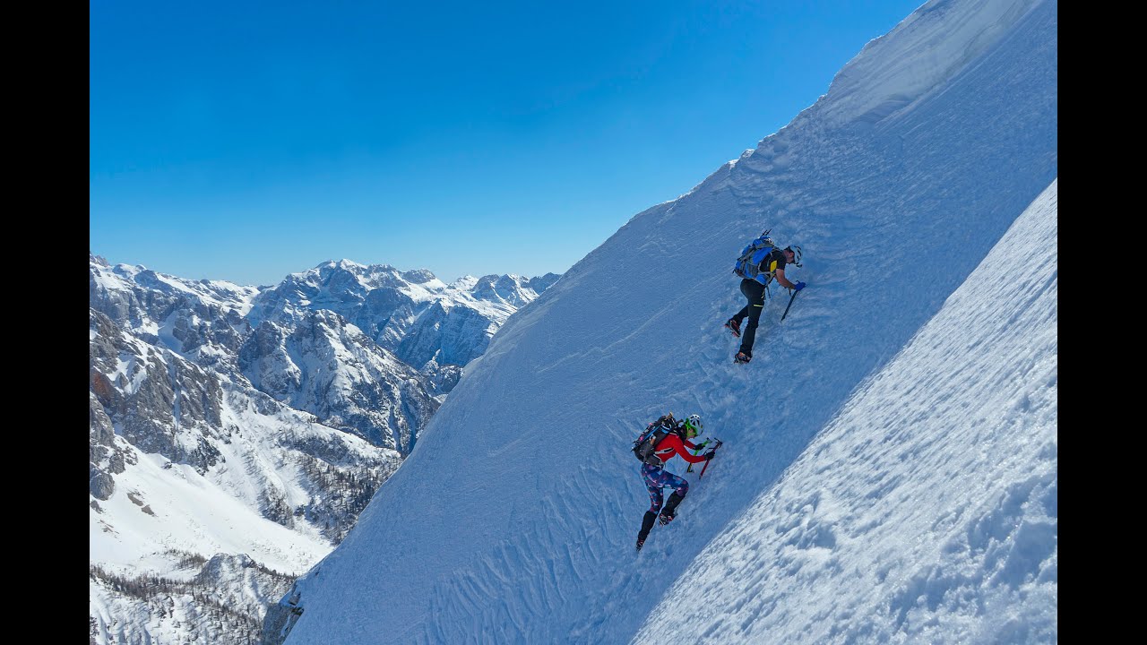 Mala Mojstrovka (Župančičeva grapa) + Velika Mojstrovka. 25.3.2021