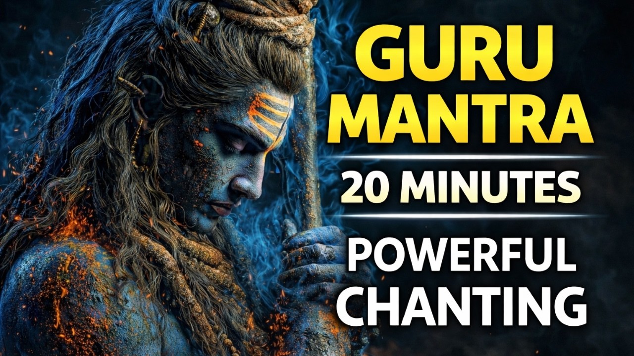 Guru Brahma Guru Vishnu Mantra | 20 Minute Powerful Guru Mantra Chanting | Guru Mantra Meditation