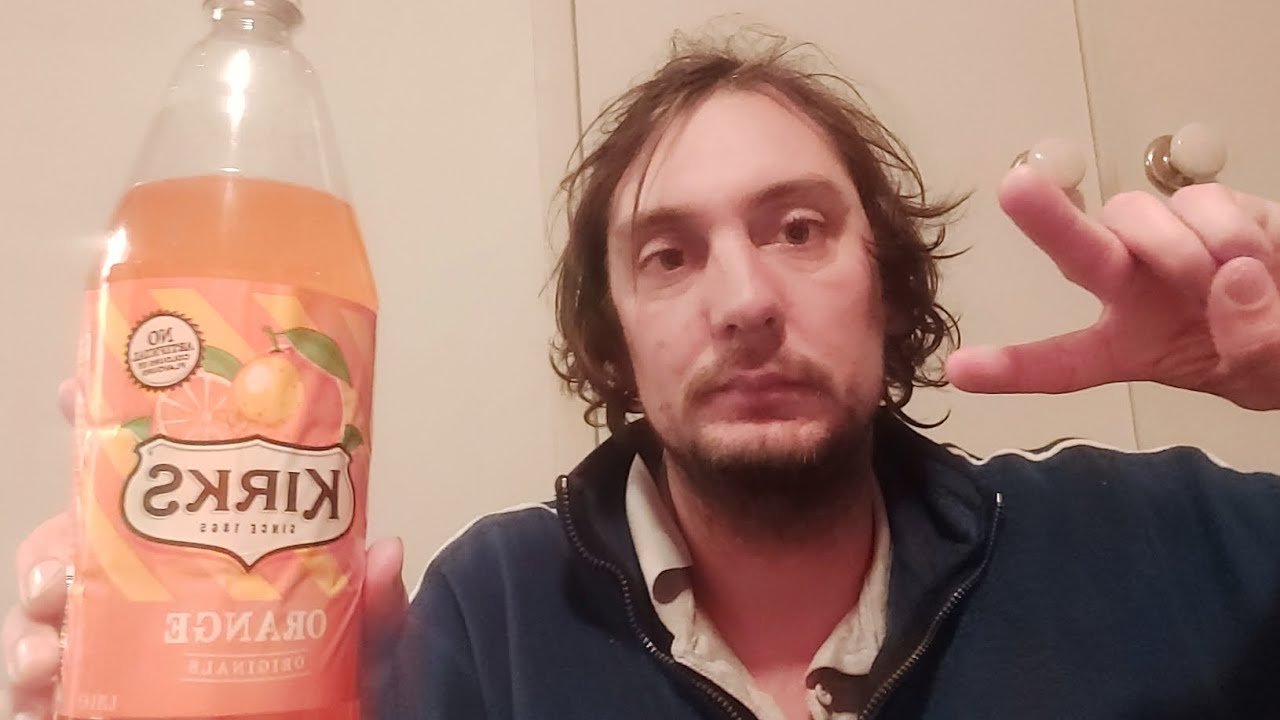 I try kirks orange soft drink