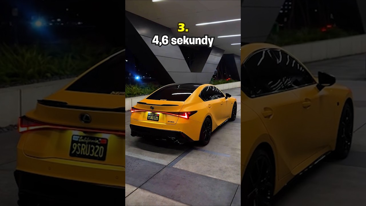 10 NAJSZYBSZYCH MODELI LEXUSA 0-100😱