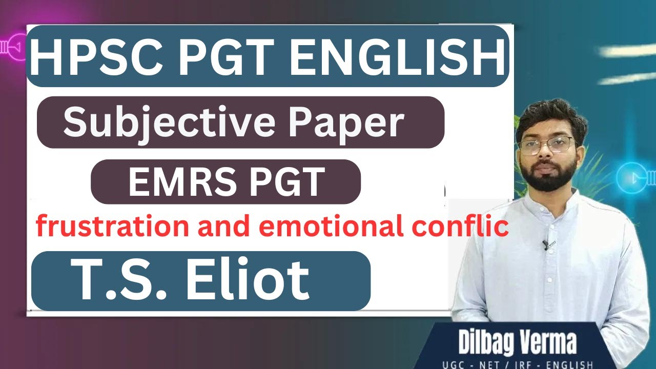 The most most important topic for HPSC and EMRS PGT English subjective paper|| Sahitya study Hisar