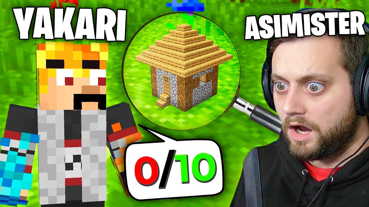 YouTubeři HODNOTÍ můj NEJMENŠÍ Minecraft Dům!