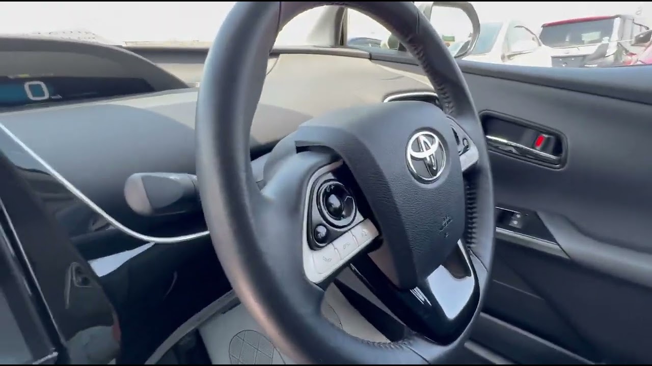 КРАТКИЙ ВИДЕООБЗОР TOYOTA PRIUS PHV 2017 ГОДА, ДВС 1800 CC, 2 ВД