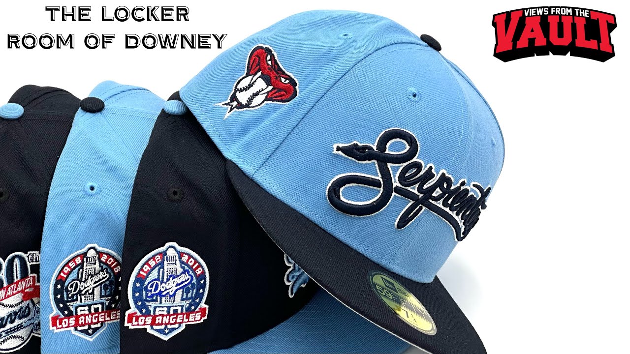 NAVY & BABY BLUE!  The Locker Room of Downey unleashes a four pack of New Era fitted hats!