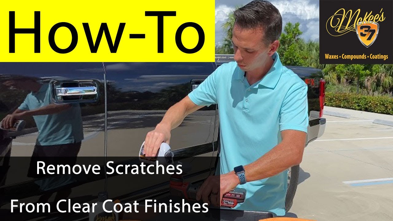 How to Remove Scratches in Clear Coat