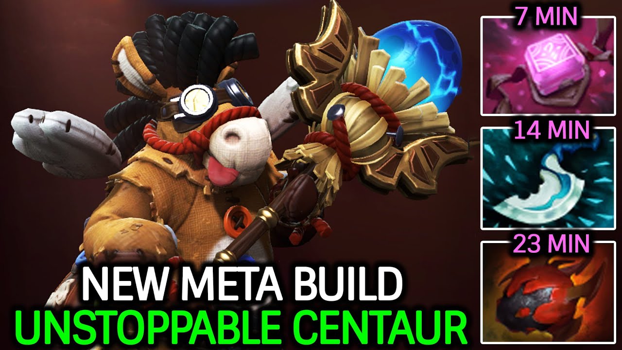Centaur Warrunner Creative Build &ndash; Phylactery is Core Item Dota 2