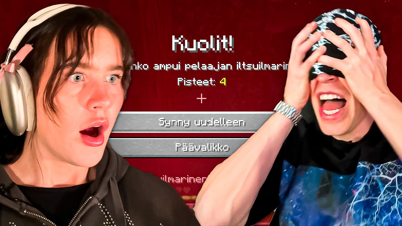 Pelataan Minecraftia tytt&ouml;yst&auml;v&auml;n kanssa!