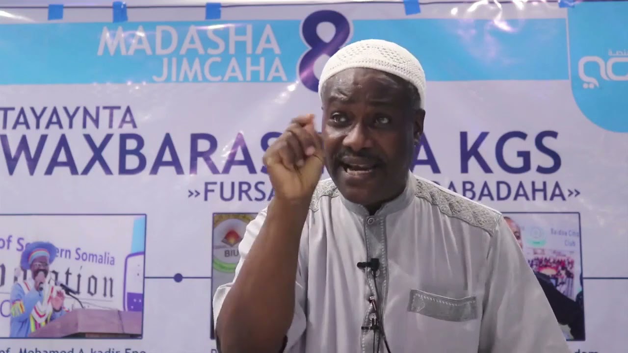 Prof M.A. Enow Oo jeediyey kalmad aad u qiimo badan, oo ah sideyn ku heleynaa wax Barasho tayo leh