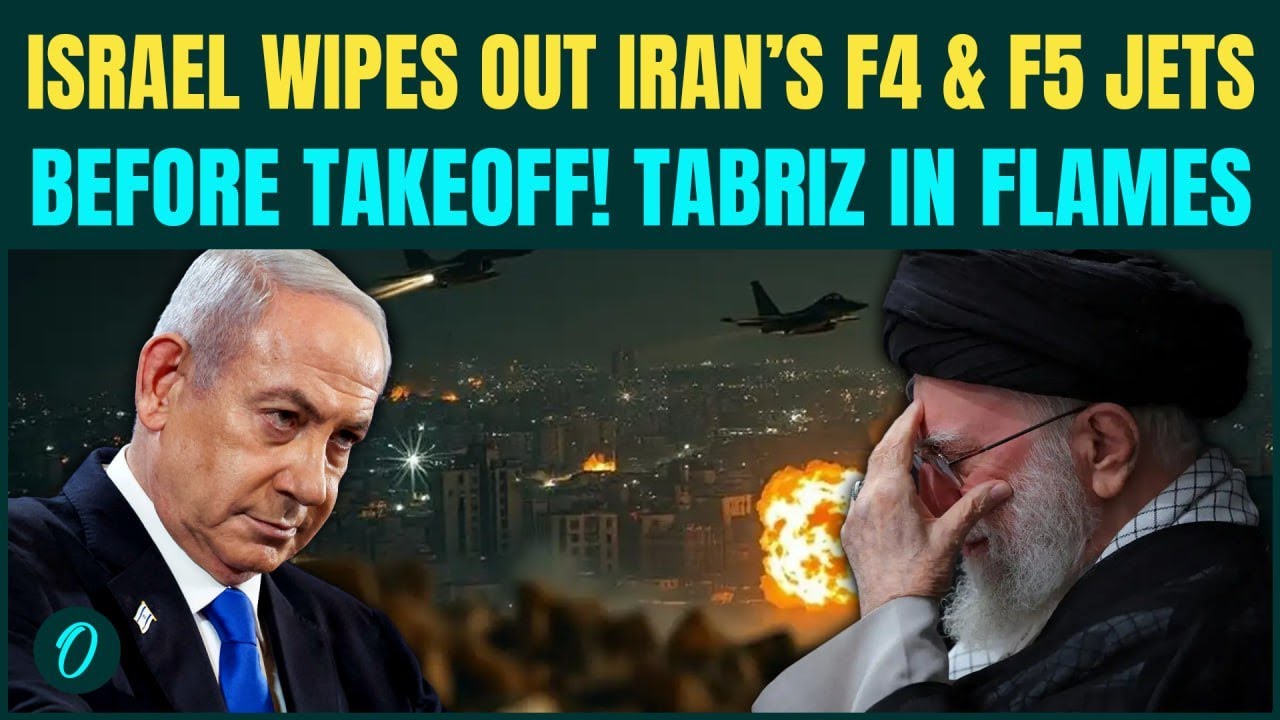 Iran&rsquo;s F-4 & F-5 Fighter Jets 'BLOWN' Apart in IDF Strike on Tabriz | US-Iran Vs Israel War Update