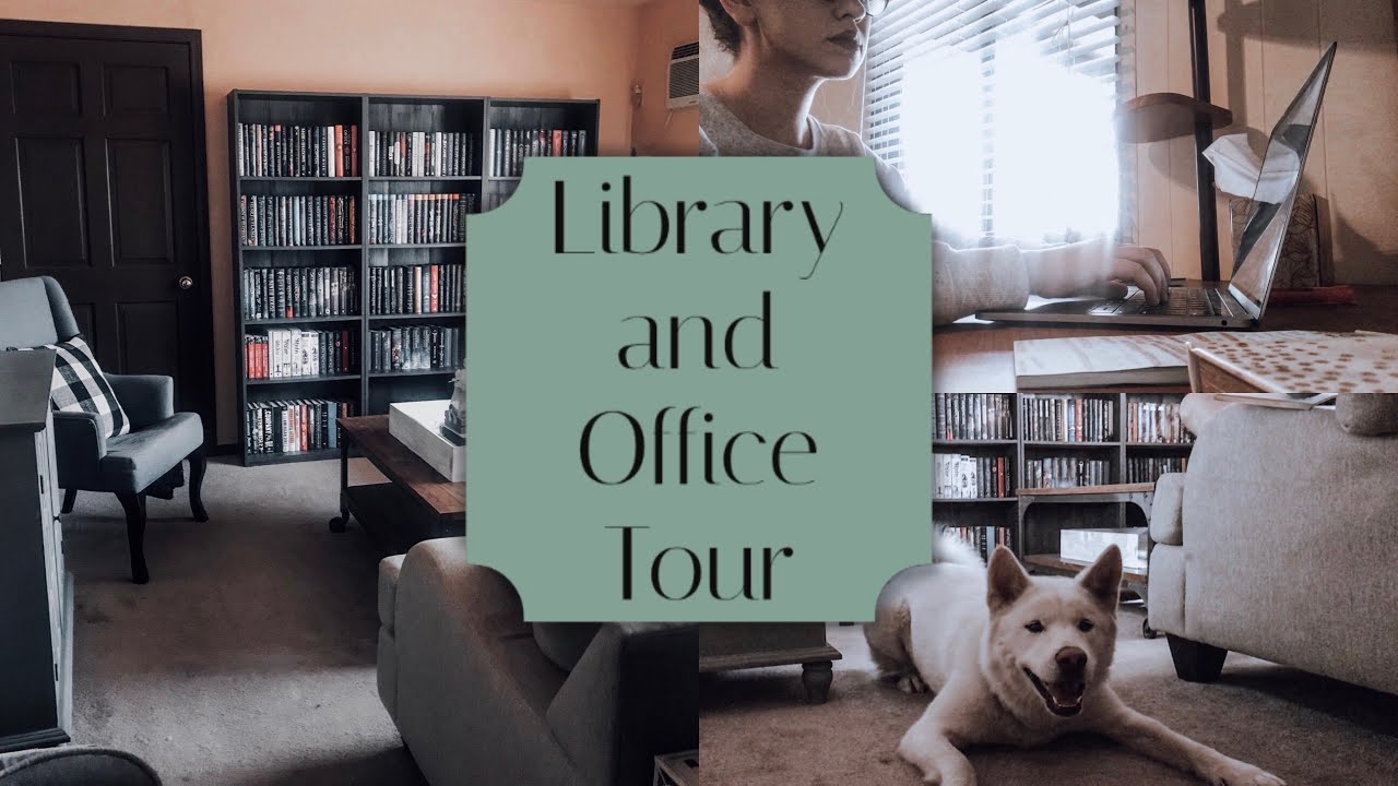 LIBRARY ROOM AND OFFICE TOUR