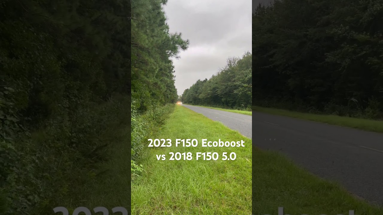 2023 Ford F-150 ecoboost vs 2018 Ford 5.0 F150