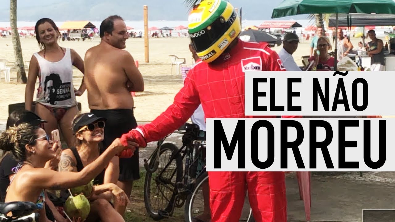 AYRTON SENNA NÃO MORREU HOMENAGEM 25 ANOS NANDO PINHEIRO