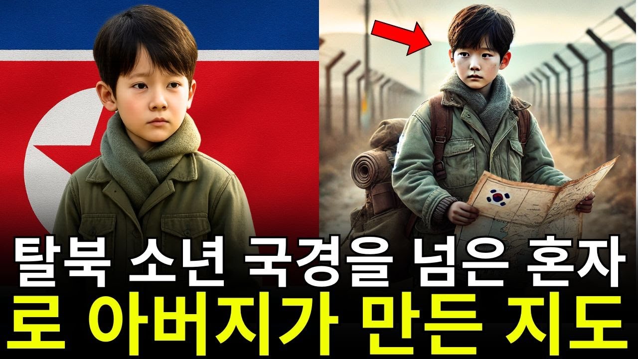 이 소년은 아버지가 만들어준 지도 하나만 들고혼자 국경을 넘어 북한에서 남한으로 탈북했다 | 탈북감동사연