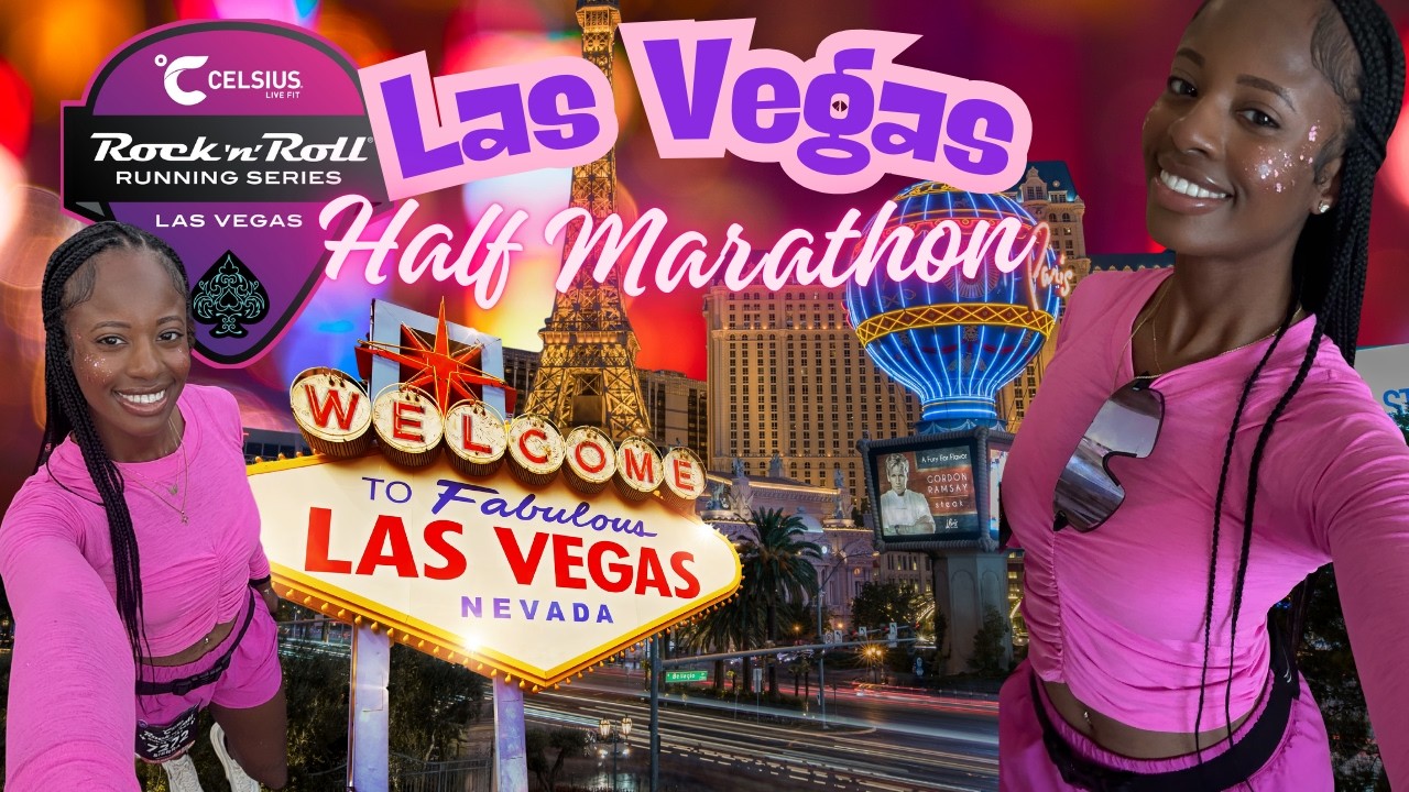 Rock ‘n’ Roll Las Vegas Half Marathon 2026 | NEW PR! Race Day Vlog
