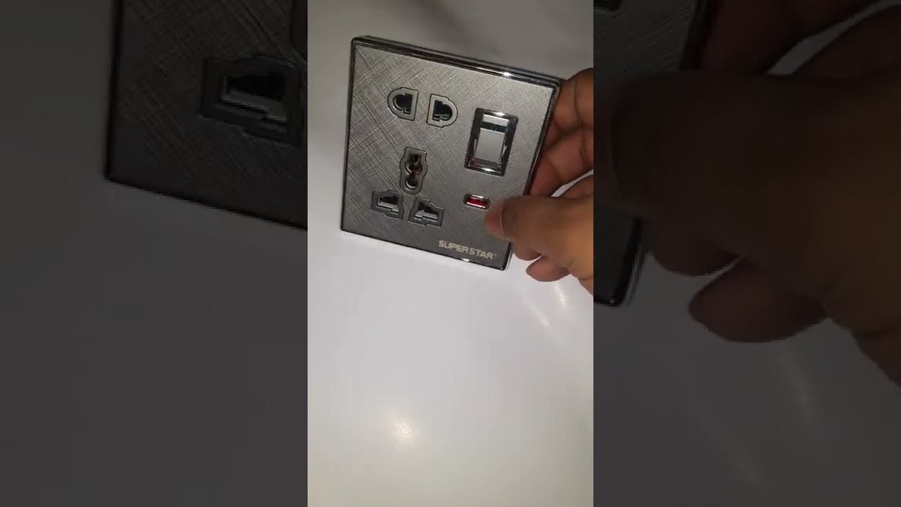 Superstar's most beautiful model || Super Star Ultimate series combined socket