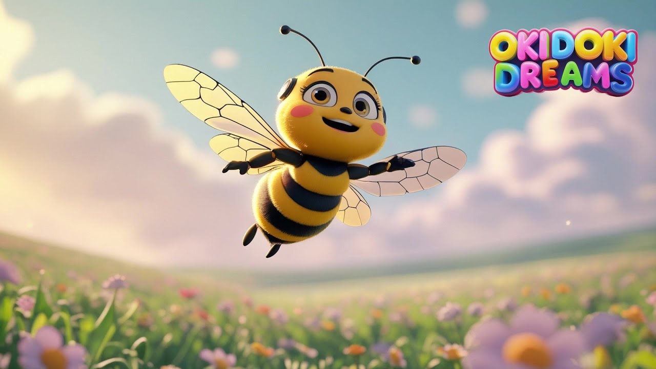 😂 Belinha, a Abelhinha Feliz | A Abelha Mais Feliz do Jardim