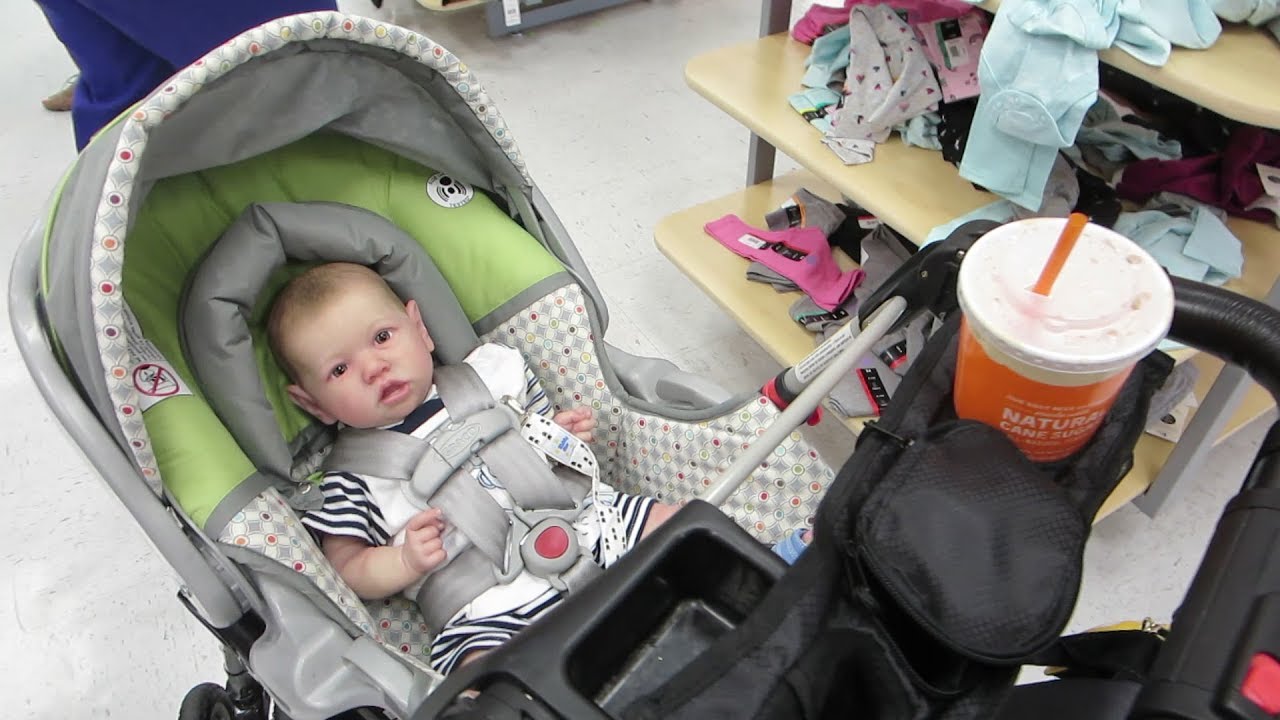 Reborn Babies at the Mall and Negative Reactions - Doll Break Ep. 851
