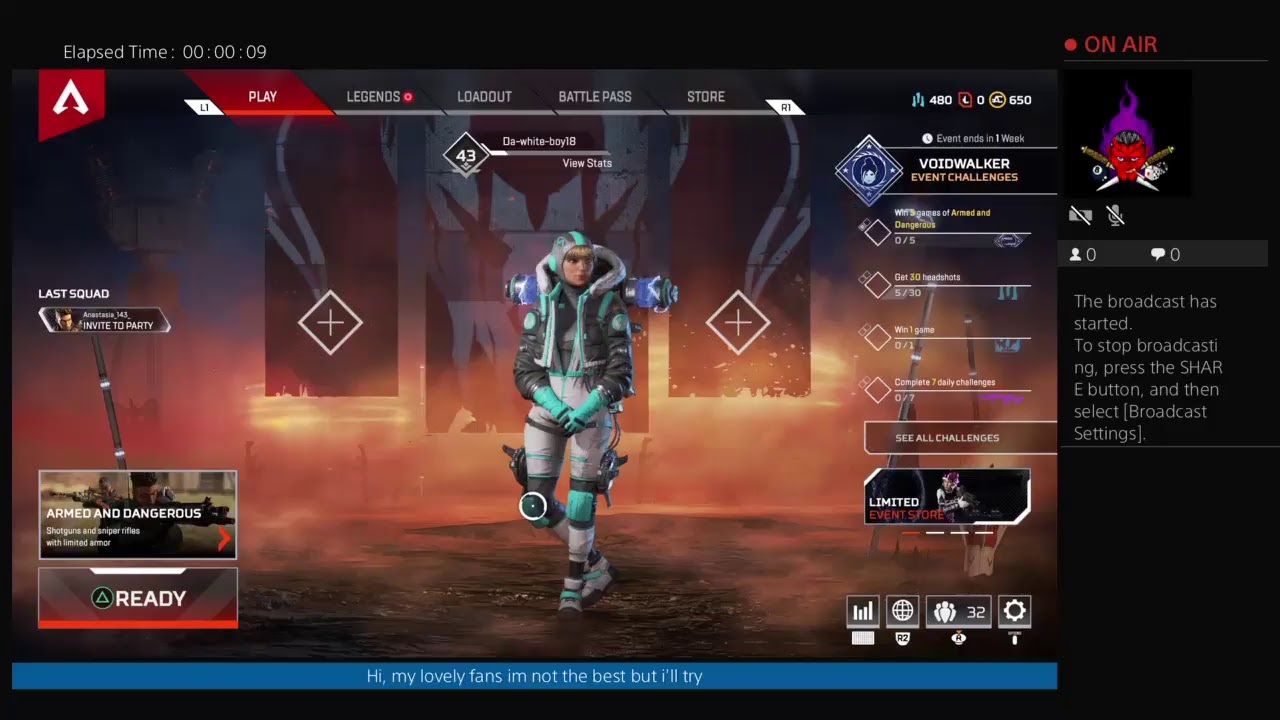 Apex rookie