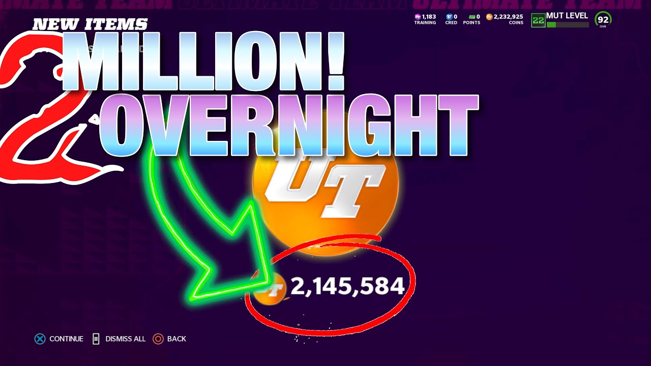 How I Made 3 MILLION Coins NO MONEY SPENT! MADDEN 22