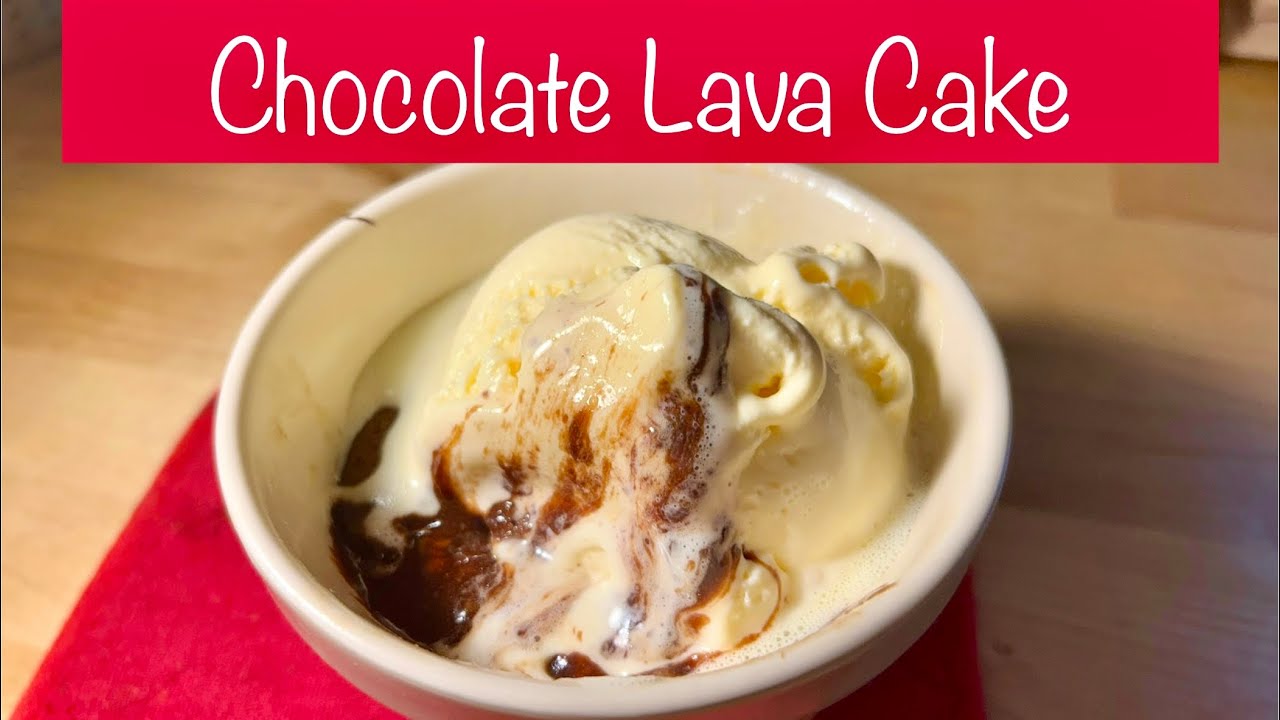 Gooey Chocolate Lava Cake Recipe! 🎂🍫😋