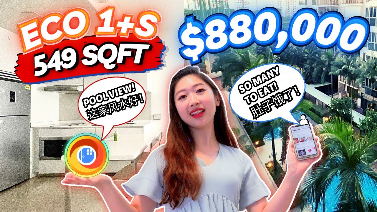 Mega Condo Development in the East | $880,000 for a 1 + Study! Near to Tanah Merah MRT! | eCO