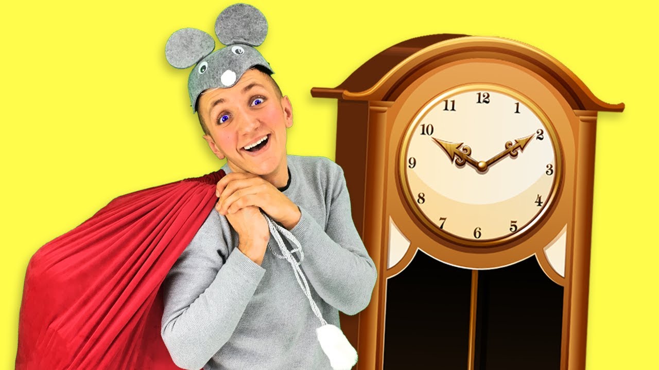 Hickory Dickory Dock Christmas Song for Kids | Nursery Rhymes. Sing Along With Tiki