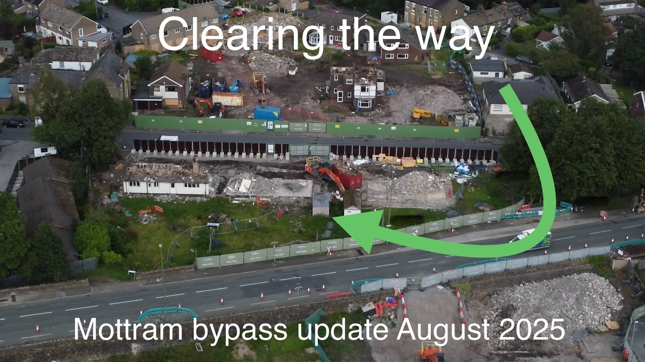 Mottram Bypass update August 2025 | A57 Link Roads Project