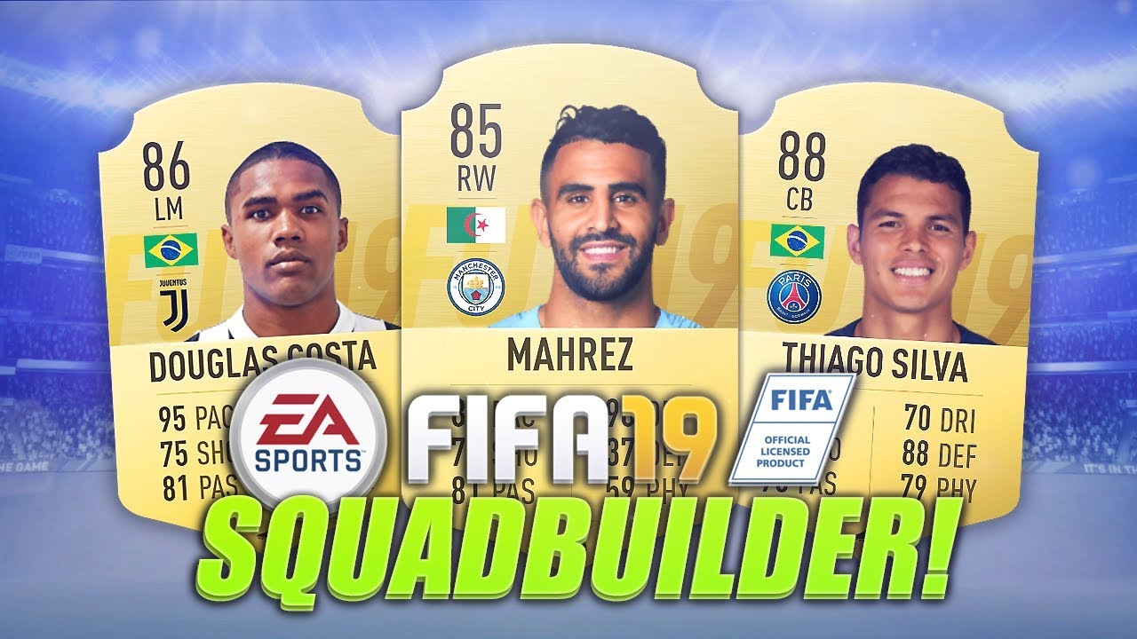 BEST 100K TEAM ON FIFA 19? w/ DOUGLAS COSTA, MAHREZ & SILVA! (FIFA 19 Ultimate Team)