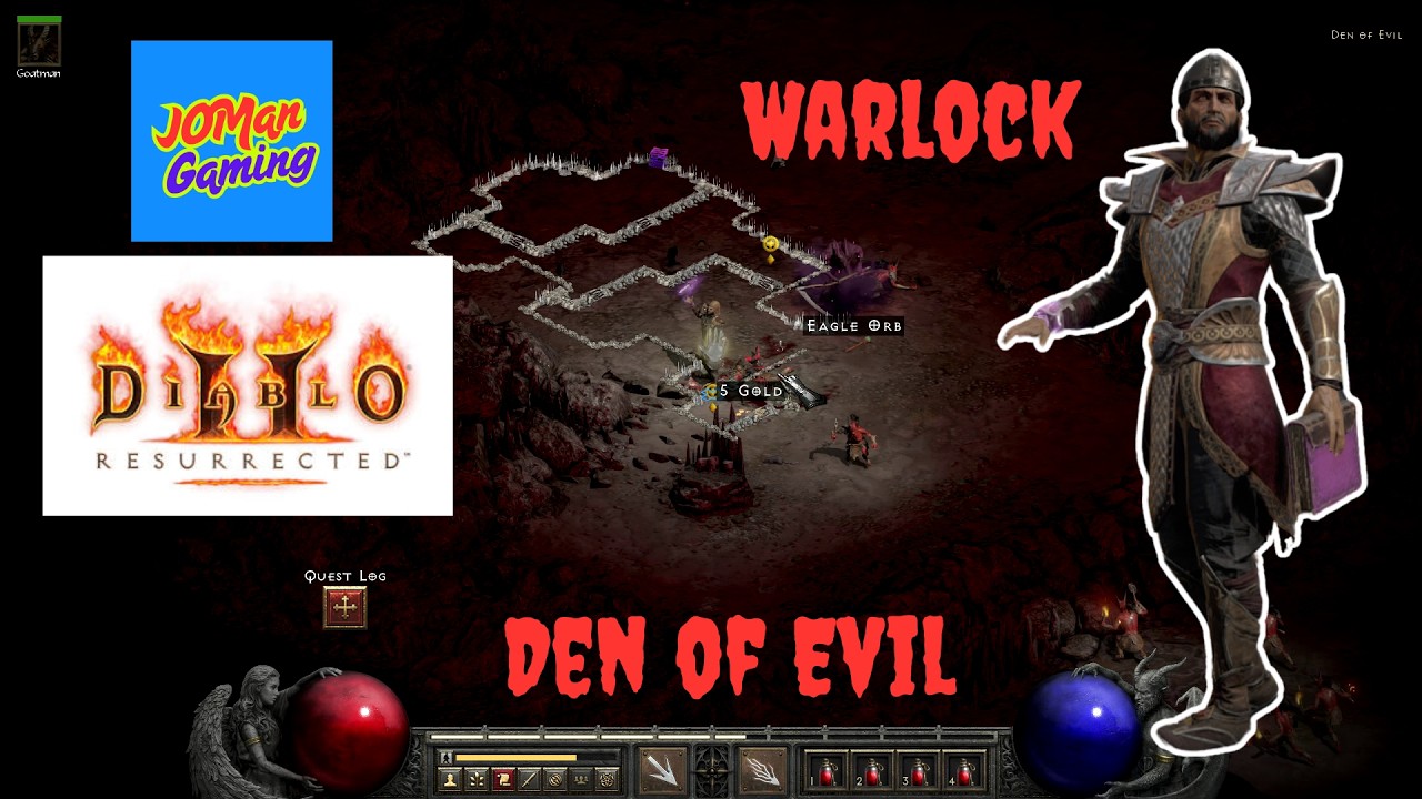 Diablo II- Resurrected – Den of Evil | Joman Gaming