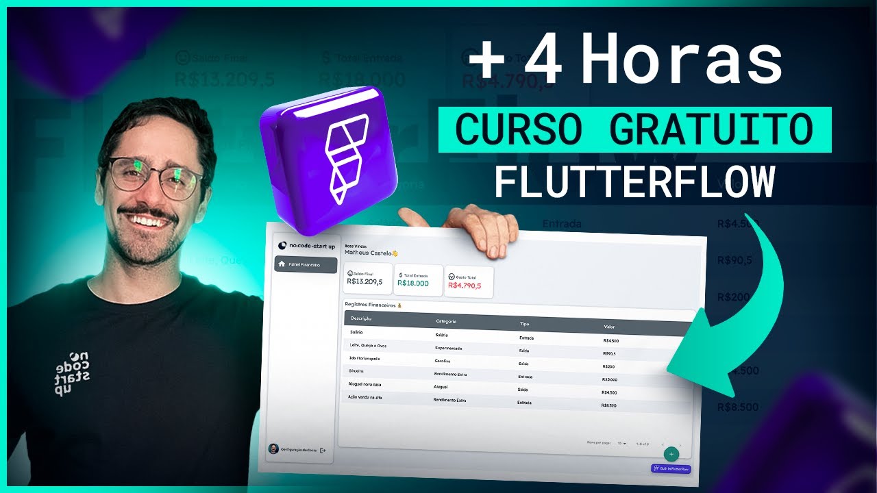 Curso Flutterflow Gratuito 2025 Para Iniciantes | Do Zero Ao App